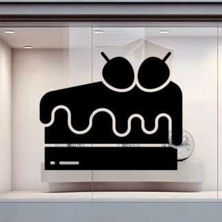sticker autocollant vitrine gâteau nourriture boulanger restaurant 1 UASJD