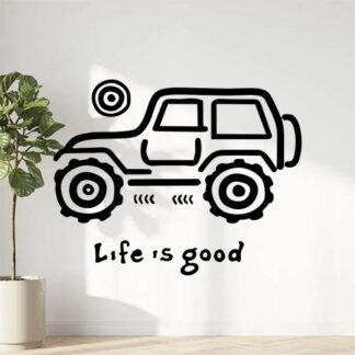 sticker autocollant Jeep 4x4 6 UTCGI