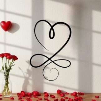 sticker autocollant love coeur 5 UV9R9