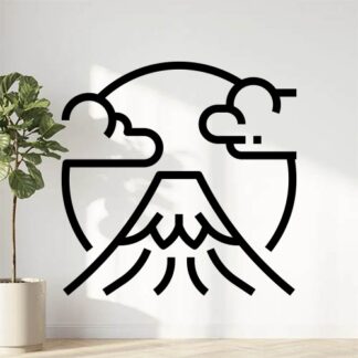 sticker autocollant Fuji-San Japon 3 UVR3L