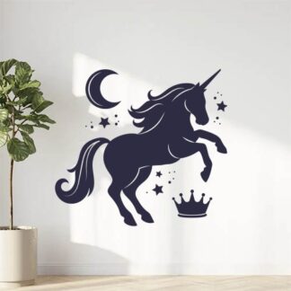 sticker autocollant équidé licorne cheval animaux 2 UWPPT
