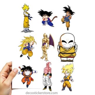 gommettes planche 10x15cm dragon_ball UYWRO