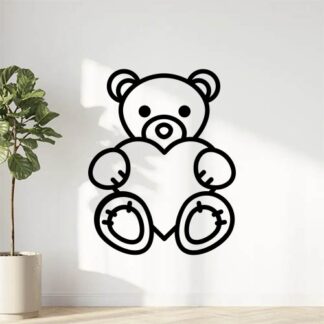 sticker autocollant animaux ours 7 V73GF