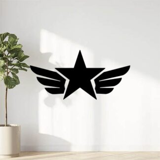 Sticker autocollant étoile armée de l"air décoration decostickerstore - VB7UVM