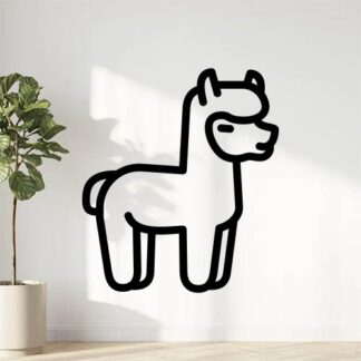 sticker autocollant animaux lama alpaga 4 VK9BG