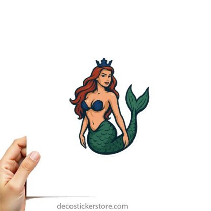 Autocollant Fille sirène sexy logo Scania décoration decostickerstore - VPMIJY