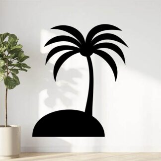 sticker autocollant cocotier arbre fruit 7 VSRHG