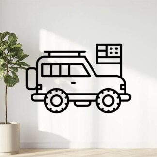 sticker autocollant Jeep silhouette 4x4 9 VXXKJ