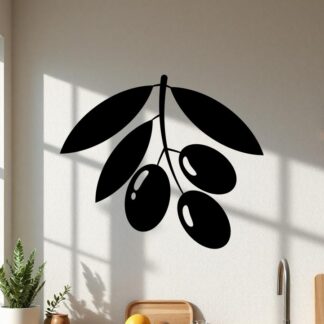 sticker autocollant olive nourriture fruit restaurant 6 W0FPZ