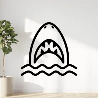 sticker autocollant poisson requin marin animaux 9 W0P6M