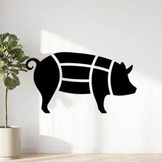 sticker autocollant animaux cochon 4 WGEGA