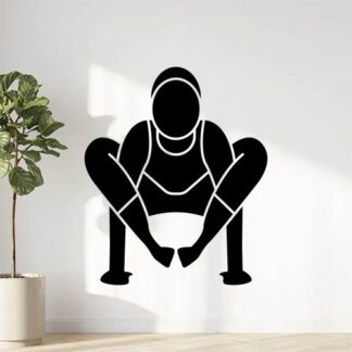 sticker autocollant zen yoga 3 WLEDD