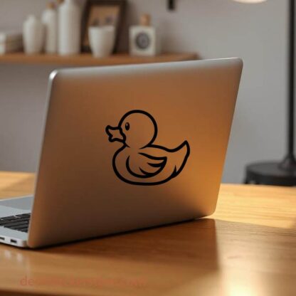 sticker autocollant animaux canard 2 WOEAN