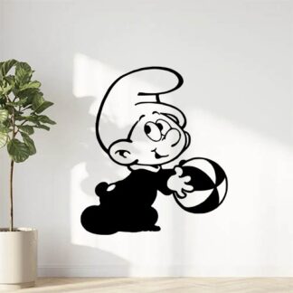 sticker autocollant schtroumpfs 5 WQINN