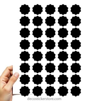 40 gommettes adhésives géométriques 2 WR92Z