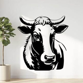 sticker autocollant vache animaux 2 WVUAJ