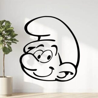 sticker autocollant schtroumpfs 2 X3Z5M