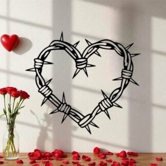 sticker autocollant Coeur love 8 X7BCS