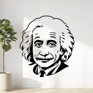 sticker autocollant célébrité Albert_Einstein 6 XA1U0