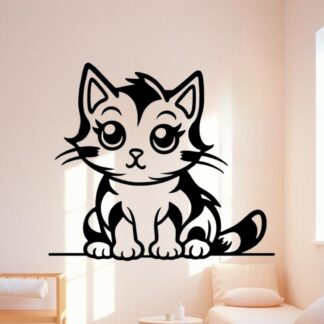 sticker autocollant chat animaux 7 XFJXT