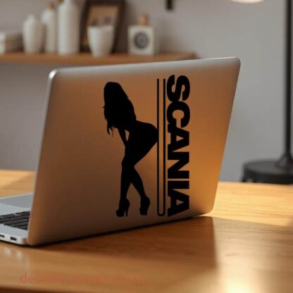 sticker autocollant SCANIA camion sexy 5 XQY35