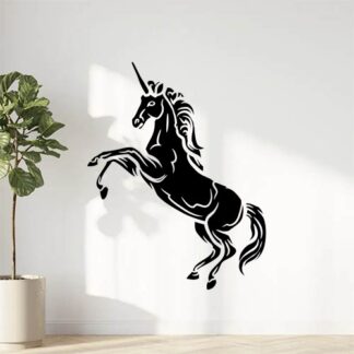 sticker autocollant licorne équidé cheval animaux 10 XVPPJ