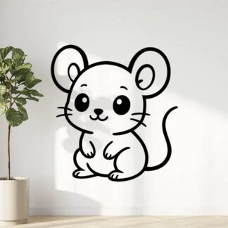 sticker autocollant animaux souris 1 Y7FCL