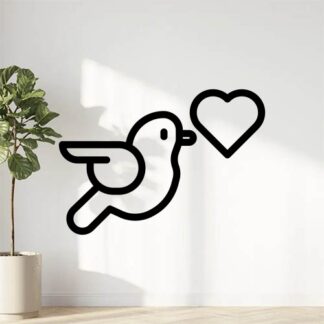 sticker autocollant animaux oiseau 1 YGWRQ