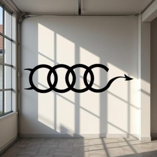 sticker autocollant Audi 5 YOOVZ