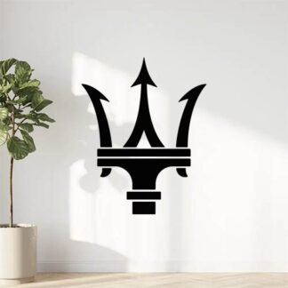 Sticker autocollant Maserati logo décoration decostickerstore - YQYT12