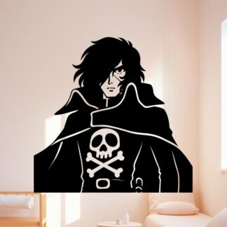 Sticker autocollant Albator manga décoration decostickerstore - YTDJAO