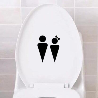 sticker autocollant pictogramme wc 10 YVTR0