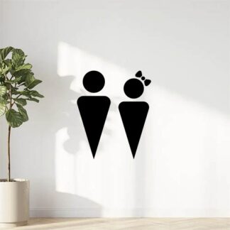 sticker autocollant pictogramme wc 10 YVTR0