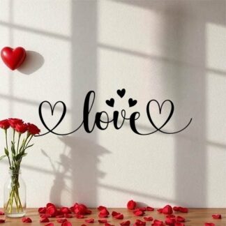 sticker autocollant Love coeur 3 YZNR1
