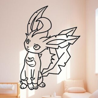 sticker autocollant Pokemon manga Phyllali leafeon 1 Z6P07