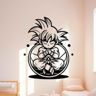sticker autocollant manga dragon-ball 2 ZD4JZ
