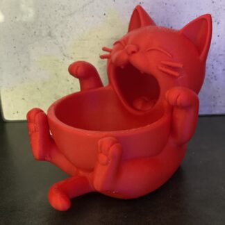 3D couleur au choix gamelle chat cute AHTXZ