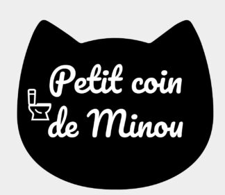 Plaque 3D petit coin de minou 8YNWS