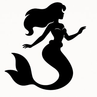 Sticker autocollant Ariel décoration decostickerstore - Q5DG4J