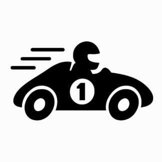 Sticker autocollant La rapide 1ère décoration decostickerstore - RBUNTT