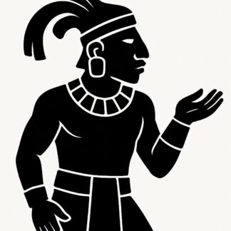 Sticker autocollant Personnage homme maya décoration decostickerstore - NPUCBX