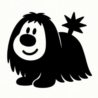 Sticker autocollant Pollux du manège enchanté décoration decostickerstore - YYJVWX