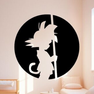 Sticker autocollant dragon ball Goku petit