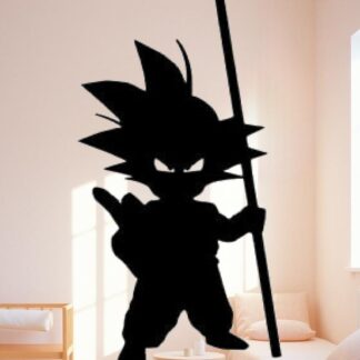 Sticker autocollant dragon ball Goku ninja