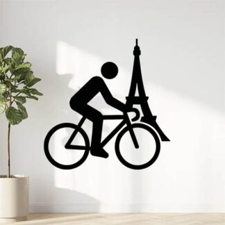 Sticker autocollant Vélo Paris 2024 décoration decostickerstore - 7HFCUJ