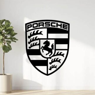 Sticker autocollant Logo Porsche décoration decostickerstore - ACWQDA