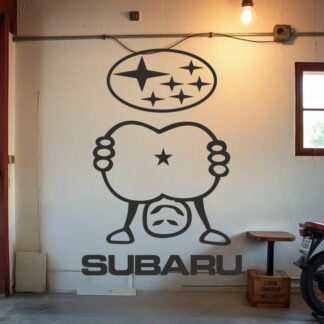 Sticker Autocollant  subaru jdm ass auto AM87321