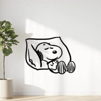 Sticker Autocollant snoopy chien dodo animaux  ANI741