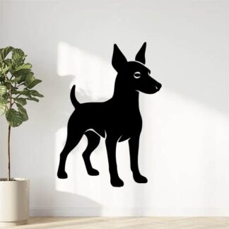 Sticker autocollant Chien pinscher décoration decostickerstore - BJN5G8