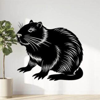 Sticker Autocollant hamster rongeur animaux  JL23